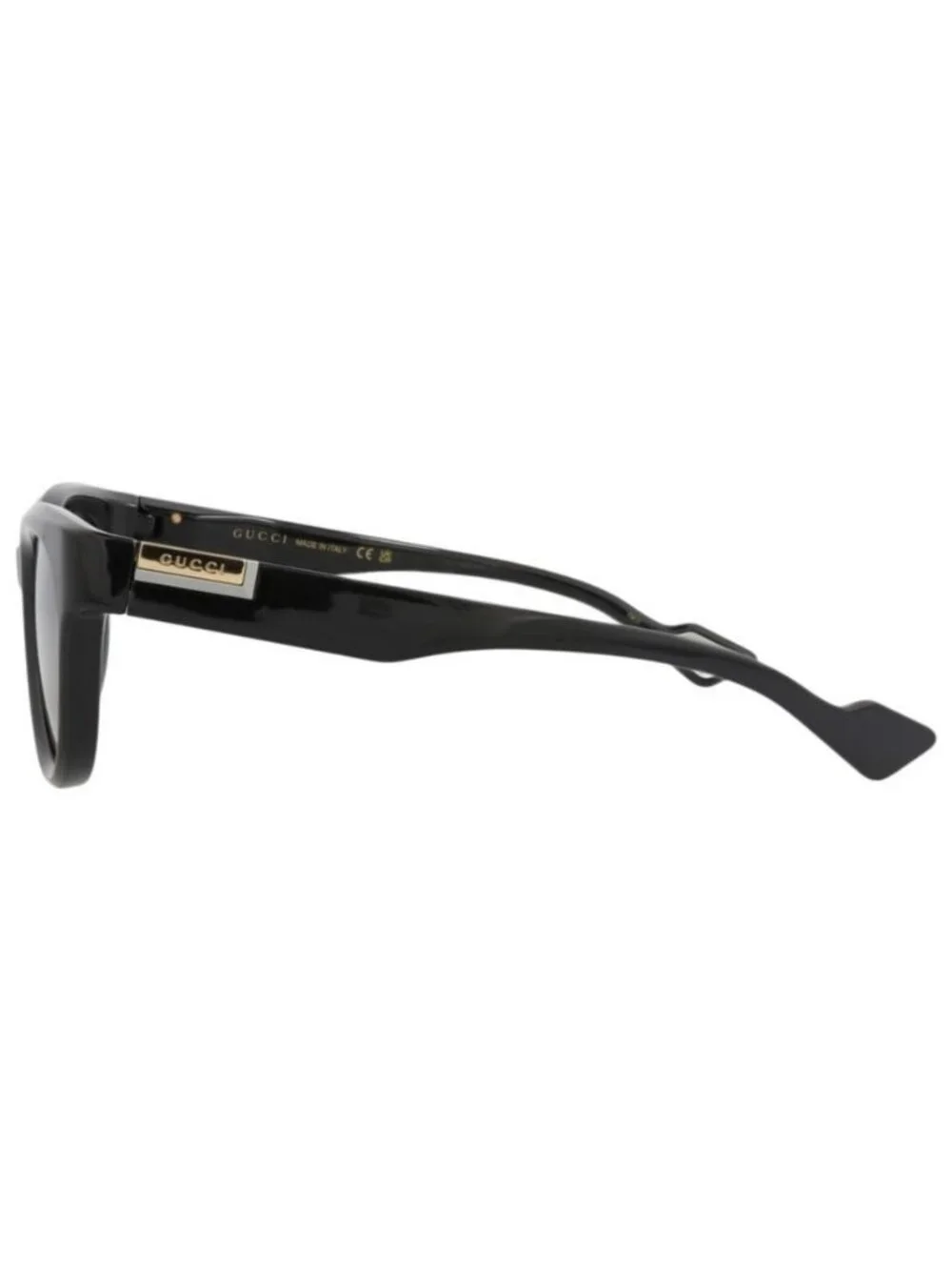 New Gucci Mens Round/Oval Black Black Grey Fashion Designer Sunglasses